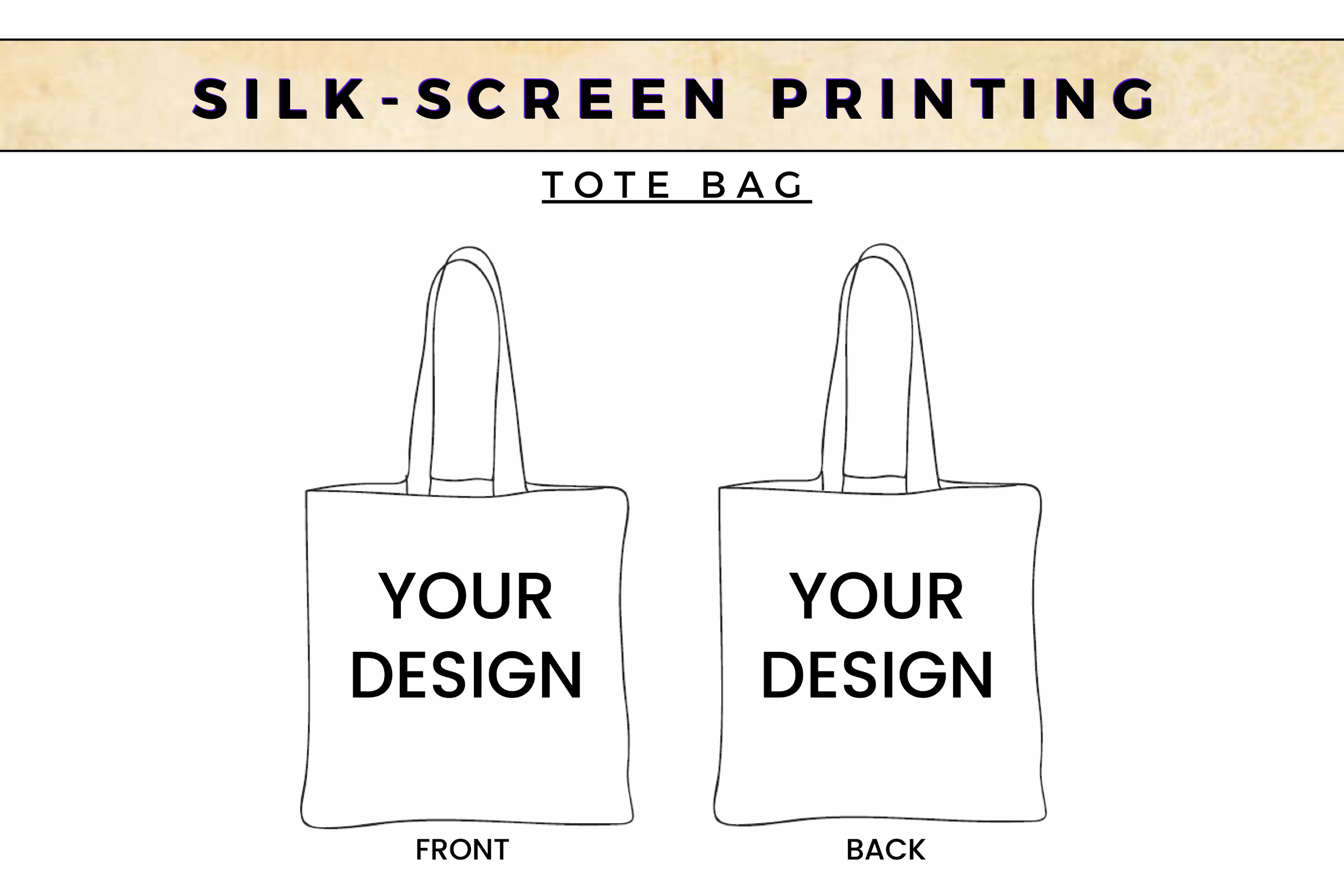 Tote Bag Silk Screen Printing